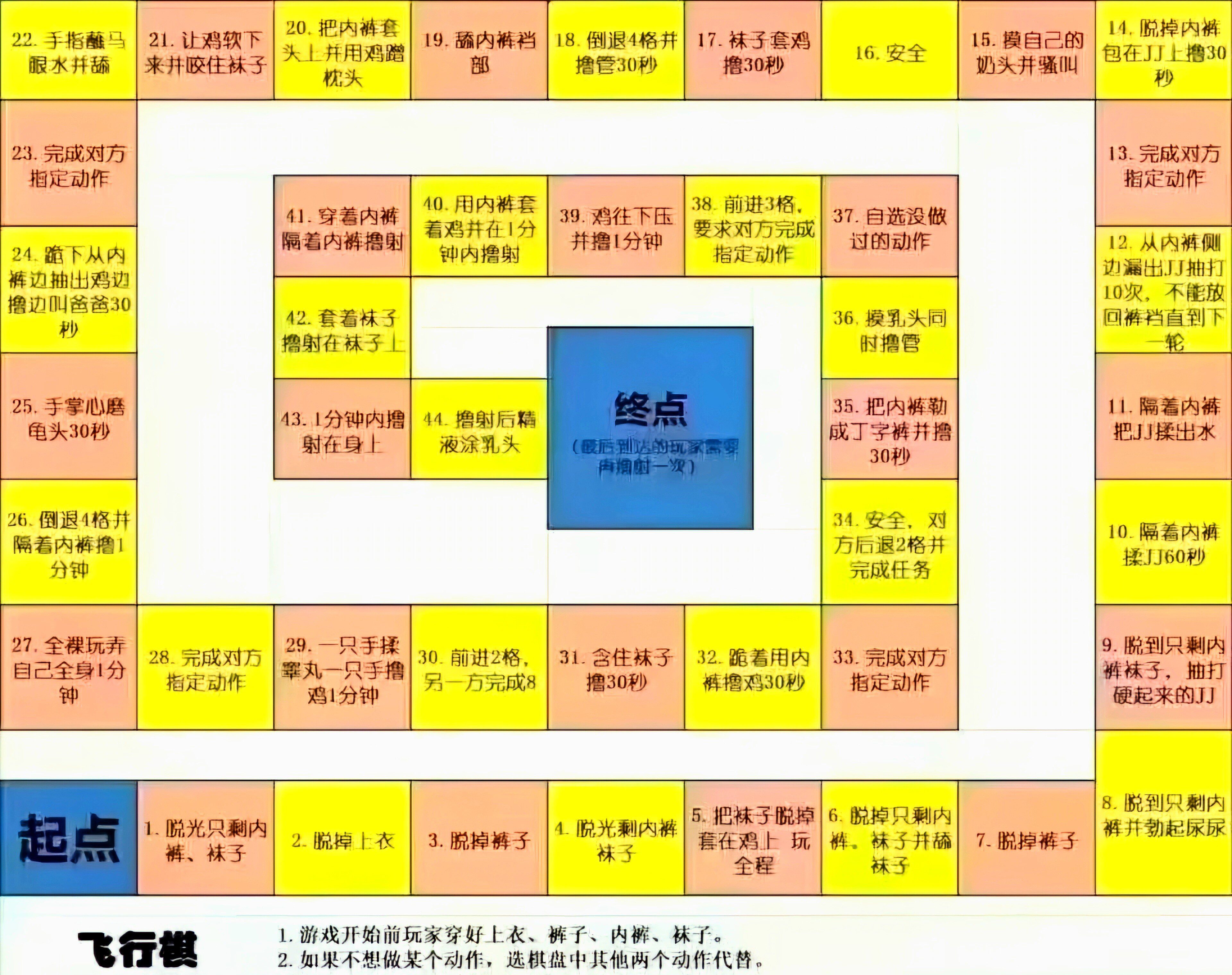 情趣飞行棋KTV飞行棋各种版本由浅入深飞行棋游戏必备 10