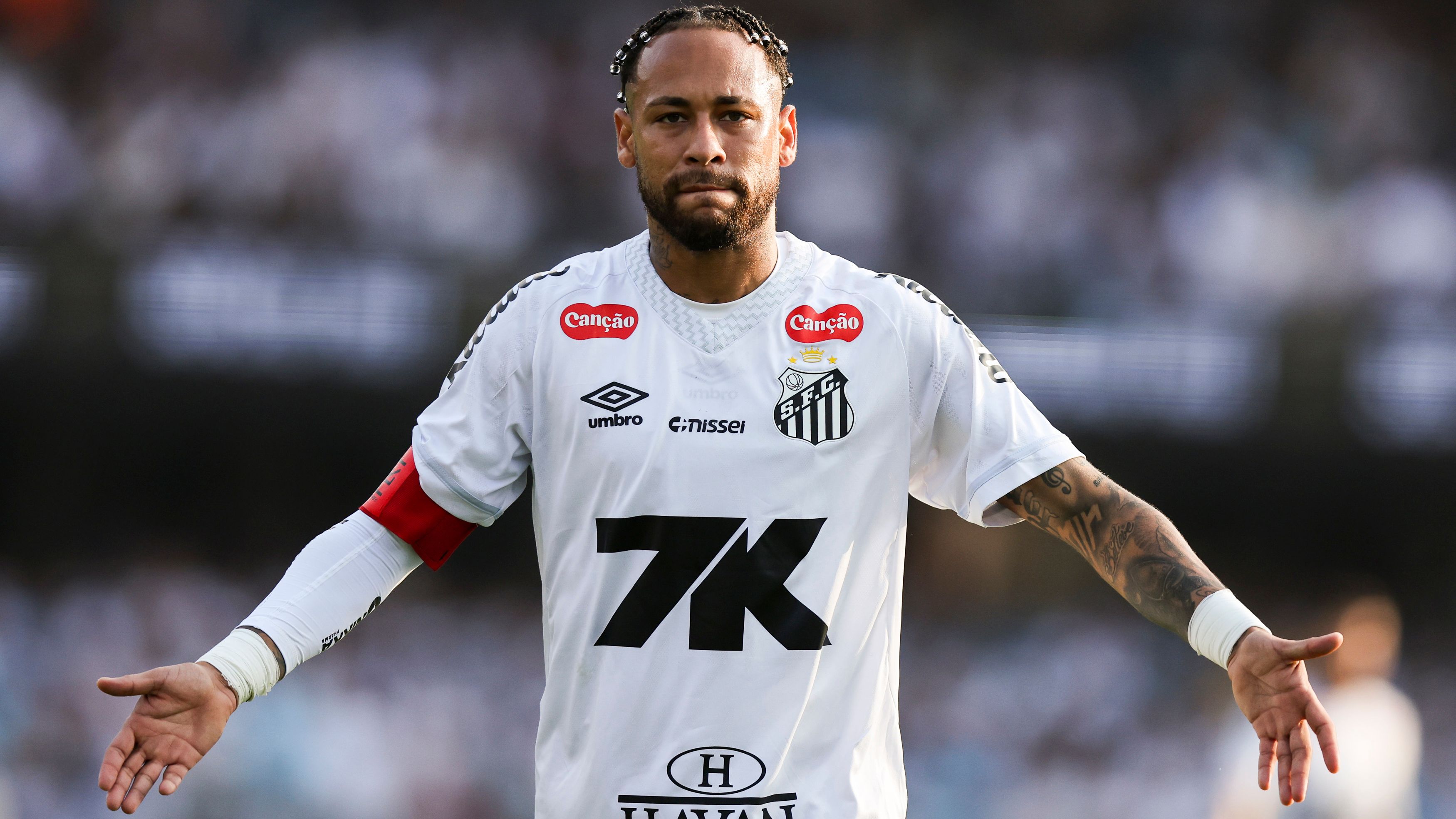 Neymar Receives Inspirational Message from His Son After Santos' Defeat to Vasco da Gama, Vowing Resilience