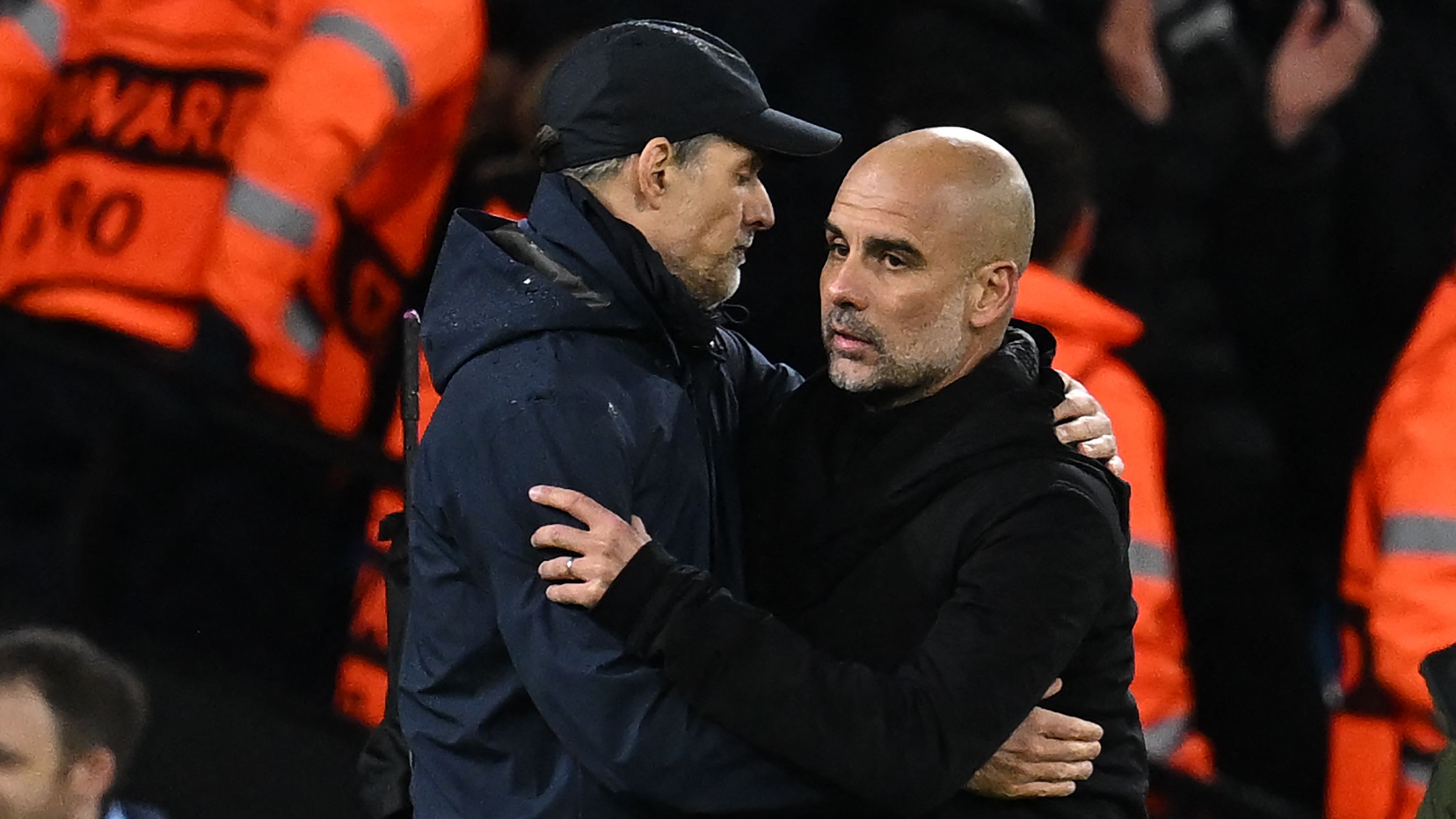 Thomas Tuchel and Pep Guardiola Share a Cordial Reunion at Manchester City Training Ground