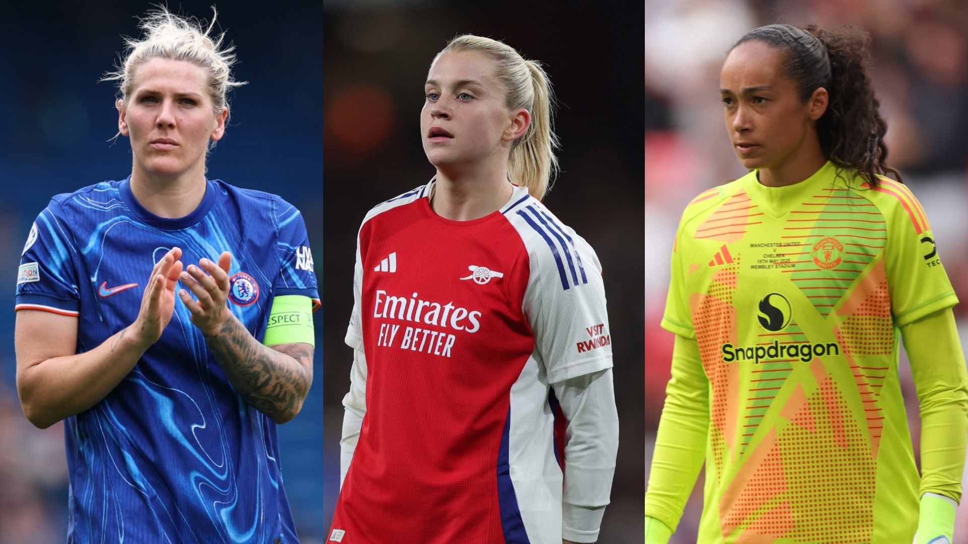 Alessia Russo and Two Fellow Lionesses Honored in PFA WSL Team of the Year, Alongside Two USWNT Stars