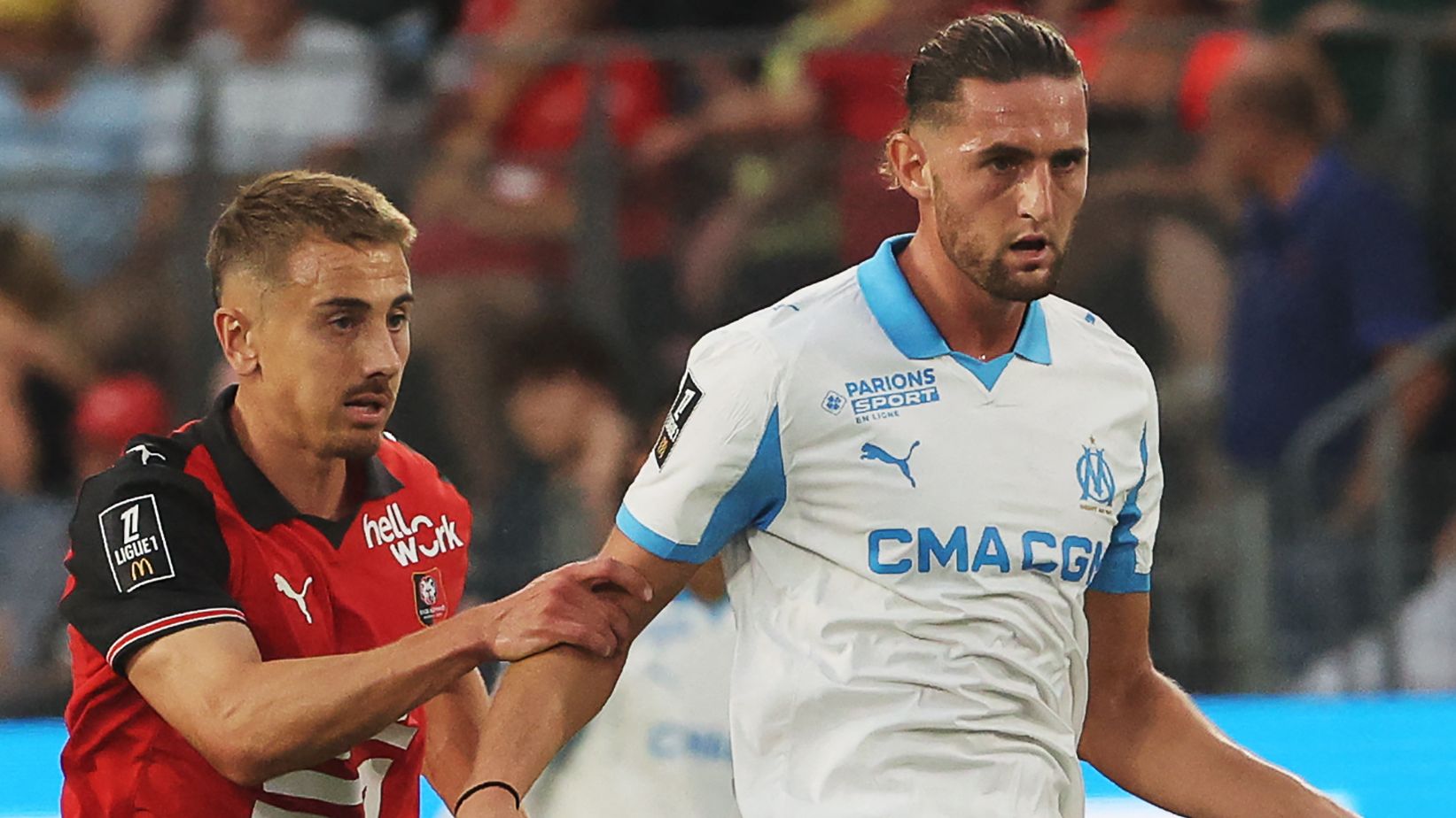 Olympique de Marseille Places Adrien Rabiot and Jonathan Rowe on the Transfer Market in Response to Roberto De Zerbi's Decisive Measures Against Teammates Following an Unacceptable Dressing Room Incident