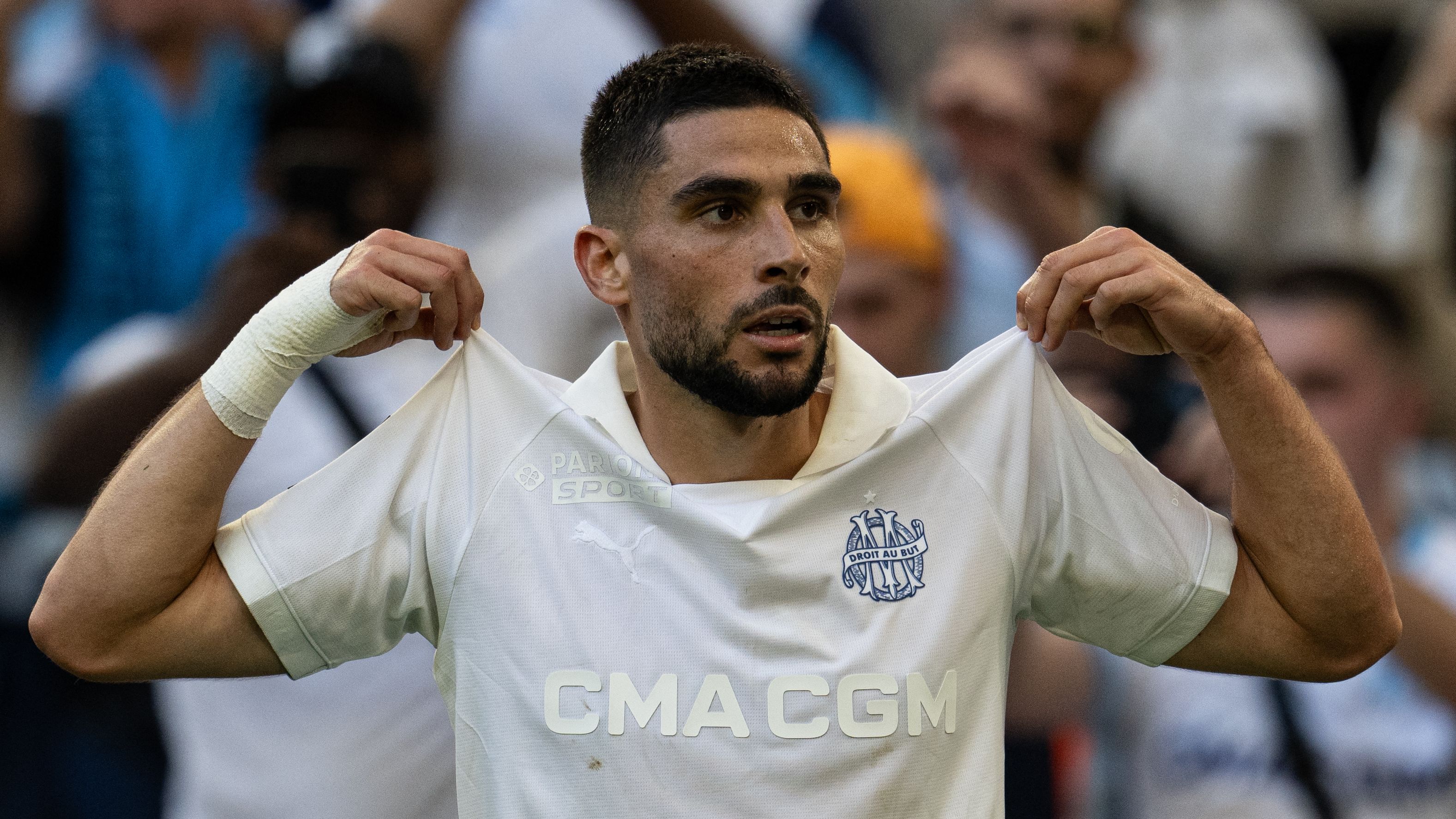 Potential Premier League Return for Neal Maupay as Marseille Eyes Sale Amid Aubameyang's Ascendancy