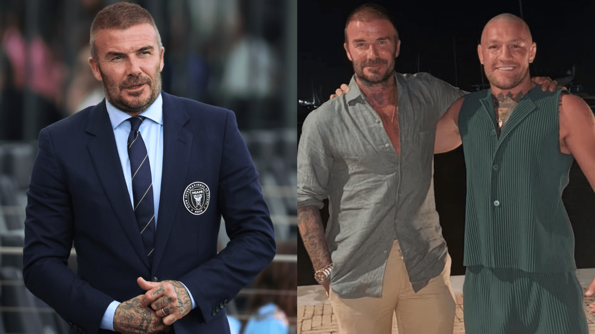 Conor McGregor and David Beckham Share Luxurious Yacht Encounters During Family Getaways, as UFC Star Meets His Inspiration