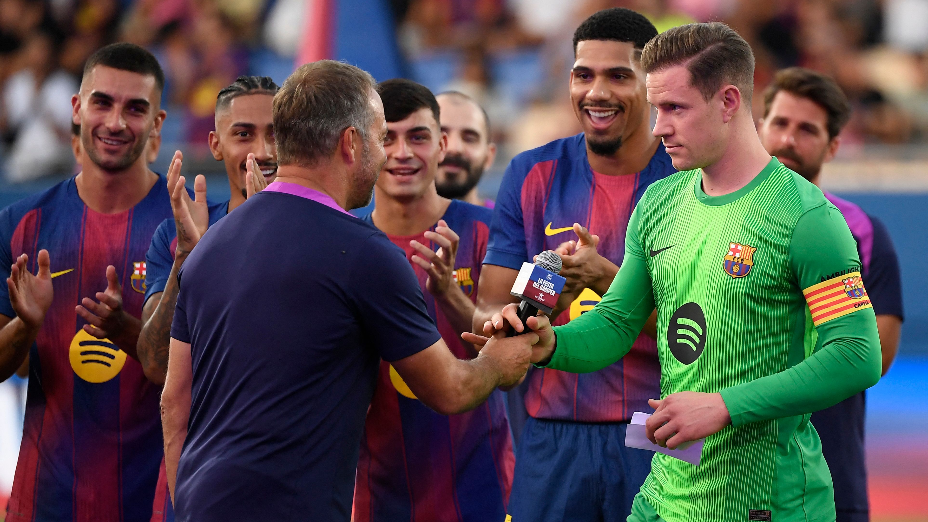 Hansi Flick Acknowledges Errors in Marc-André ter Stegen Situation and Affirms Unanimous Barcelona Support for Joan Garcia