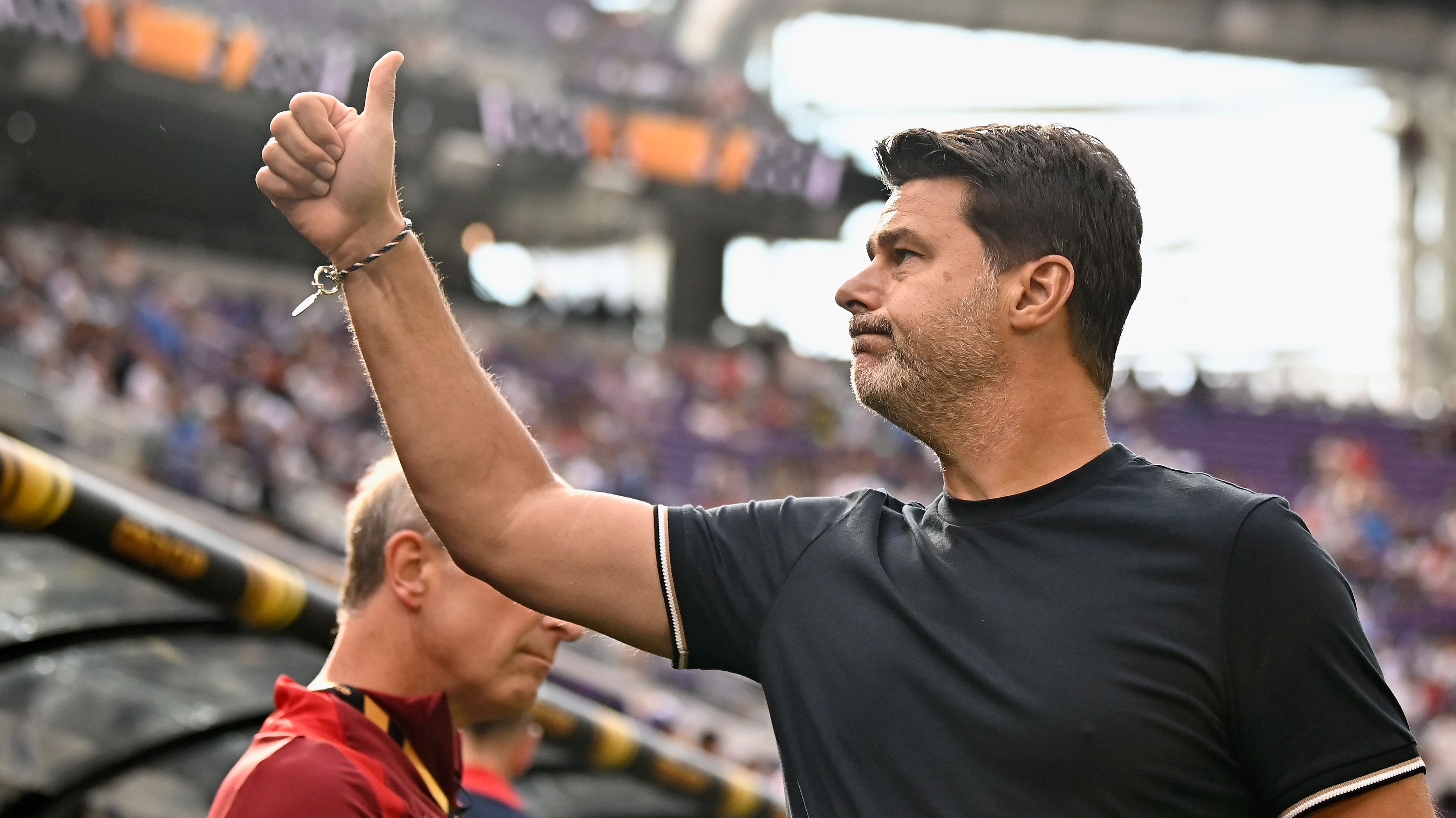 USMNT Coach Mauricio Pochettino Participates in Ohio State Chant at College Football Season Opener