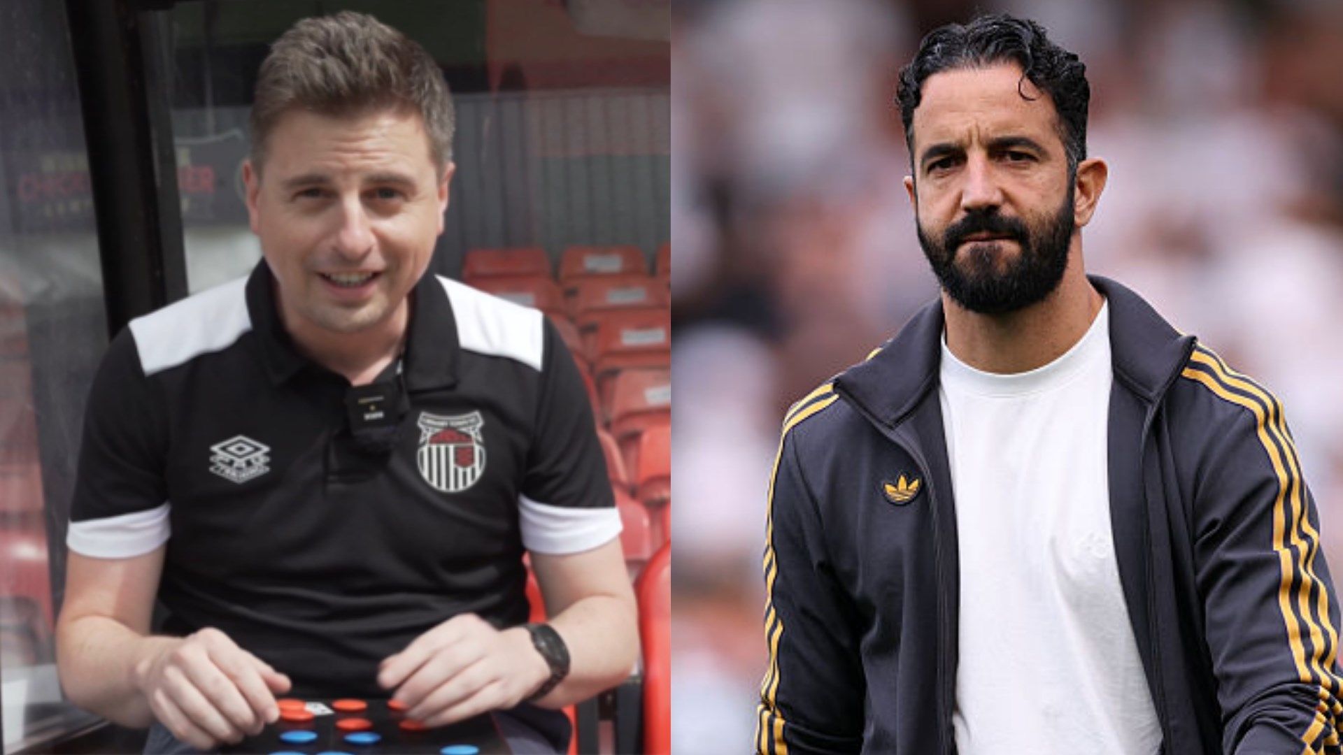 Video: Grimsby Town's Witty Line-Up Announcement Satirizes Ruben Amorim and Manchester United Using Tactics Board for League Two Match Following Carabao Cup Success