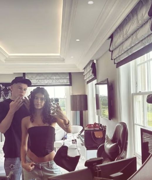Kai Rooney treats model girlfriend Rosa Jackson to Nando's date night as Man Utd academy star looks to follow in the footsteps of father Wayne