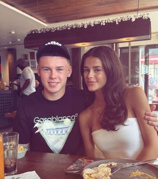 Kai Rooney treats model girlfriend Rosa Jackson to Nando's date night as Man Utd academy star looks to follow in the footsteps of father Wayne