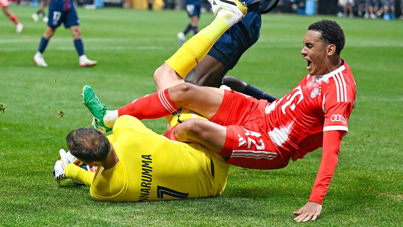Jamal Musiala Announces Injury Return Timeline and Offers Sympathy to Gianluigi Donnarumma After Collision with PSG Goalkeeper