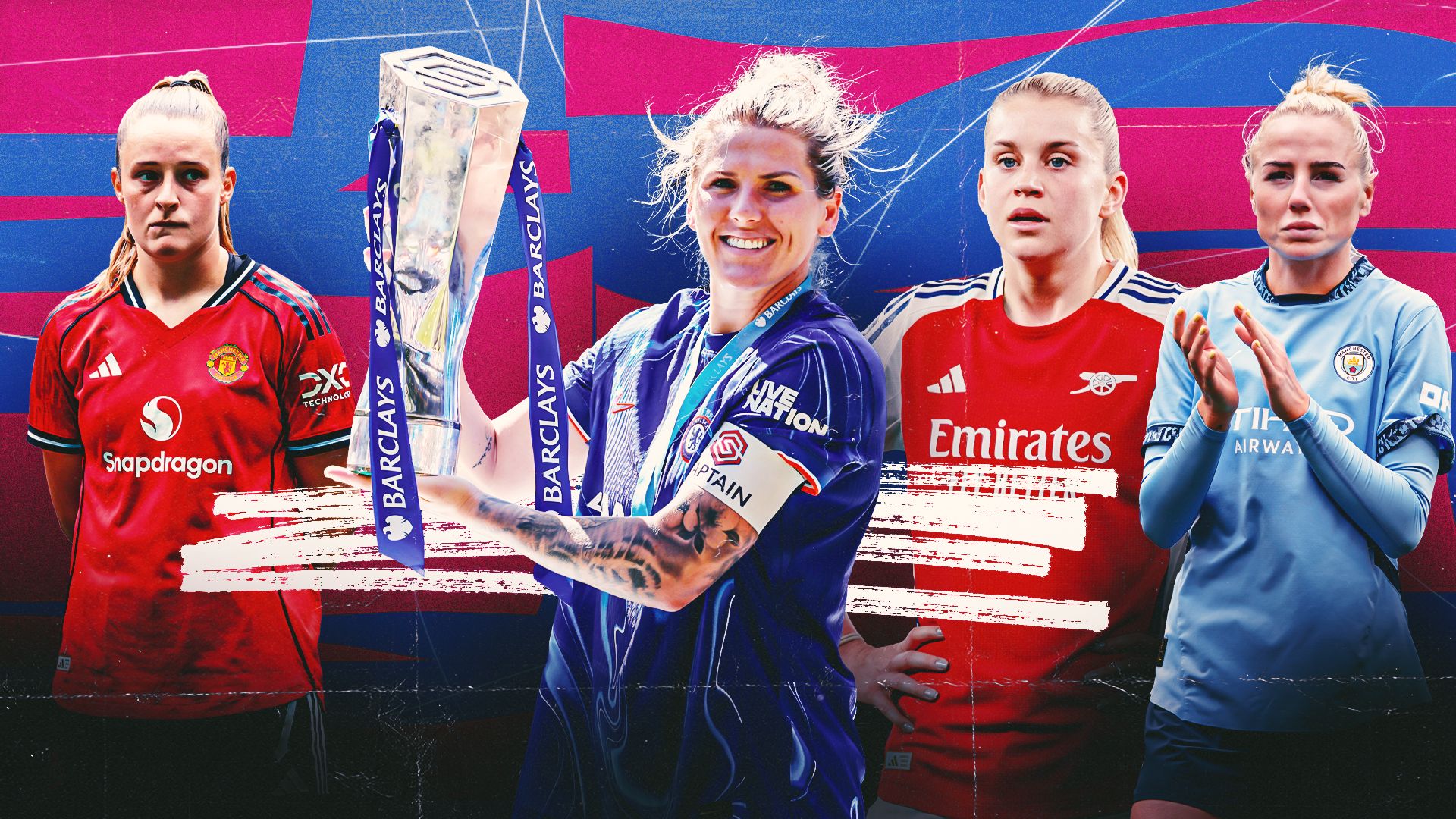 Can Arsenal, Manchester United, or Manchester City Challenge Chelsea's Dominance in the Women's Super League and End Their Seven-Year Title Run?