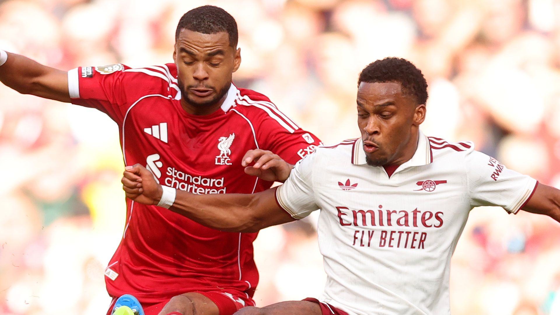 We Both Laughed': Arsenal's Jurrien Timber Discusses Clash with Liverpool's Cody Gakpo During Defeat at Anfield