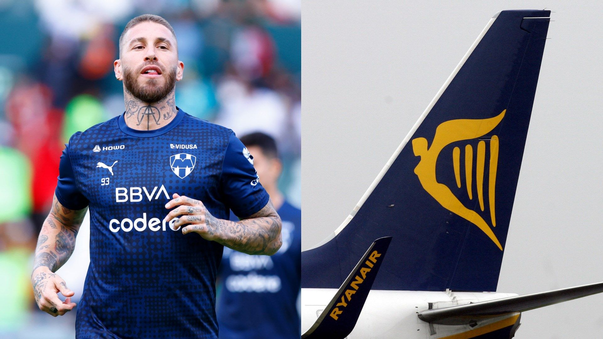 Sergio Ramos hits out at Ryanair after Real Madrid legend is brutally mocked for shock new career move