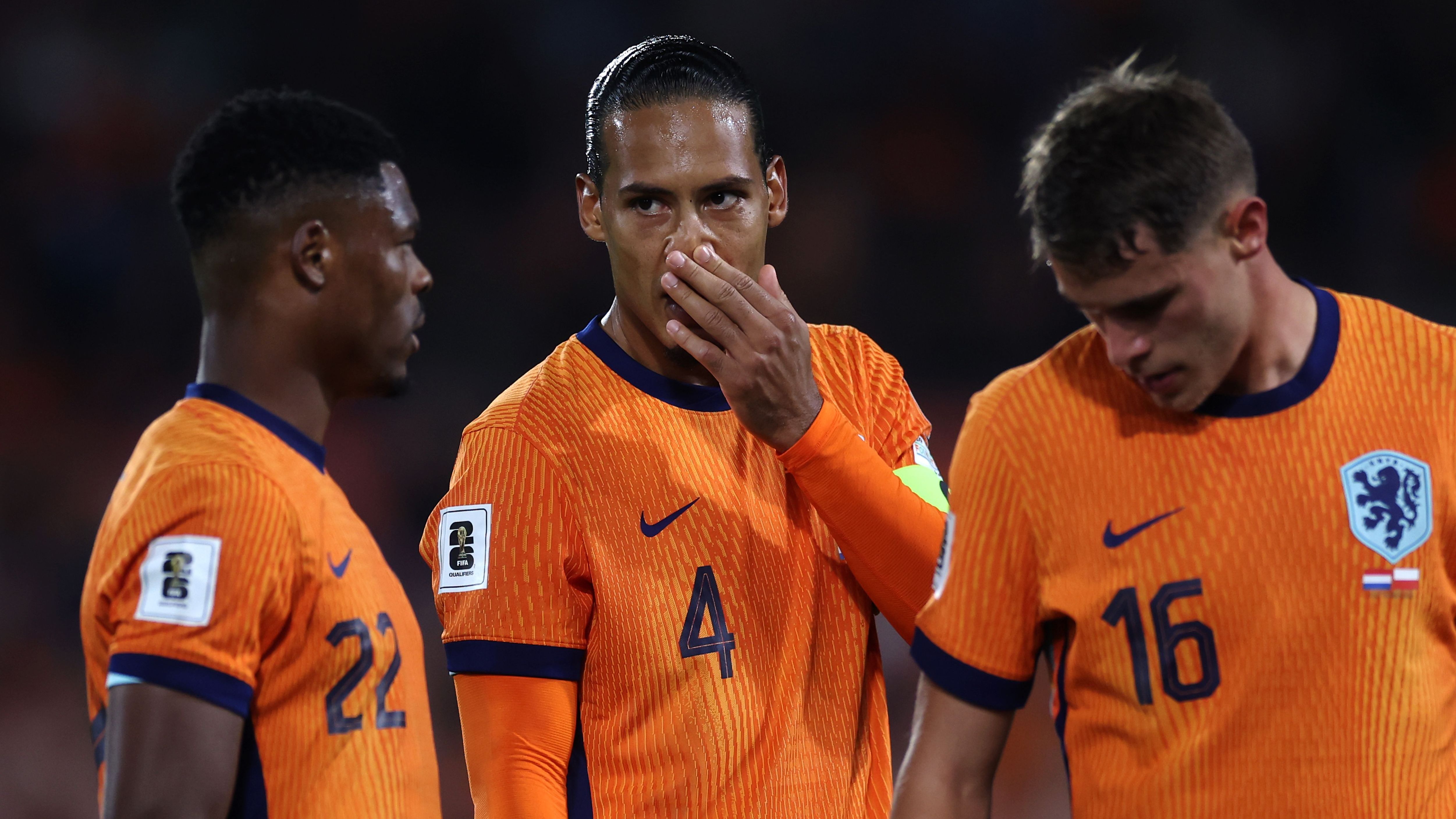 'Simply bad' – Virgil van Dijk tells Netherlands team-mates to 'look in the mirror' after humbling Lithuania result
