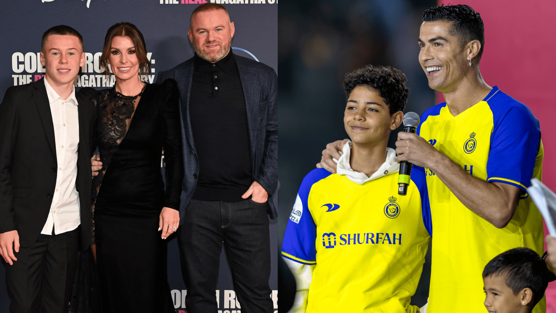 Kai Rooney faced added 'pressure' alongside Cristiano Ronaldo Jr as father Wayne reveals attendances at Man Utd academy matches surged