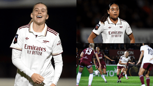 Arsenal women's player ratings vs West Ham: Alessia Russo & Olivia Smith lead Gunners comeback in statement of intent to WSL rivals after early Daphne van Domselaar howler
