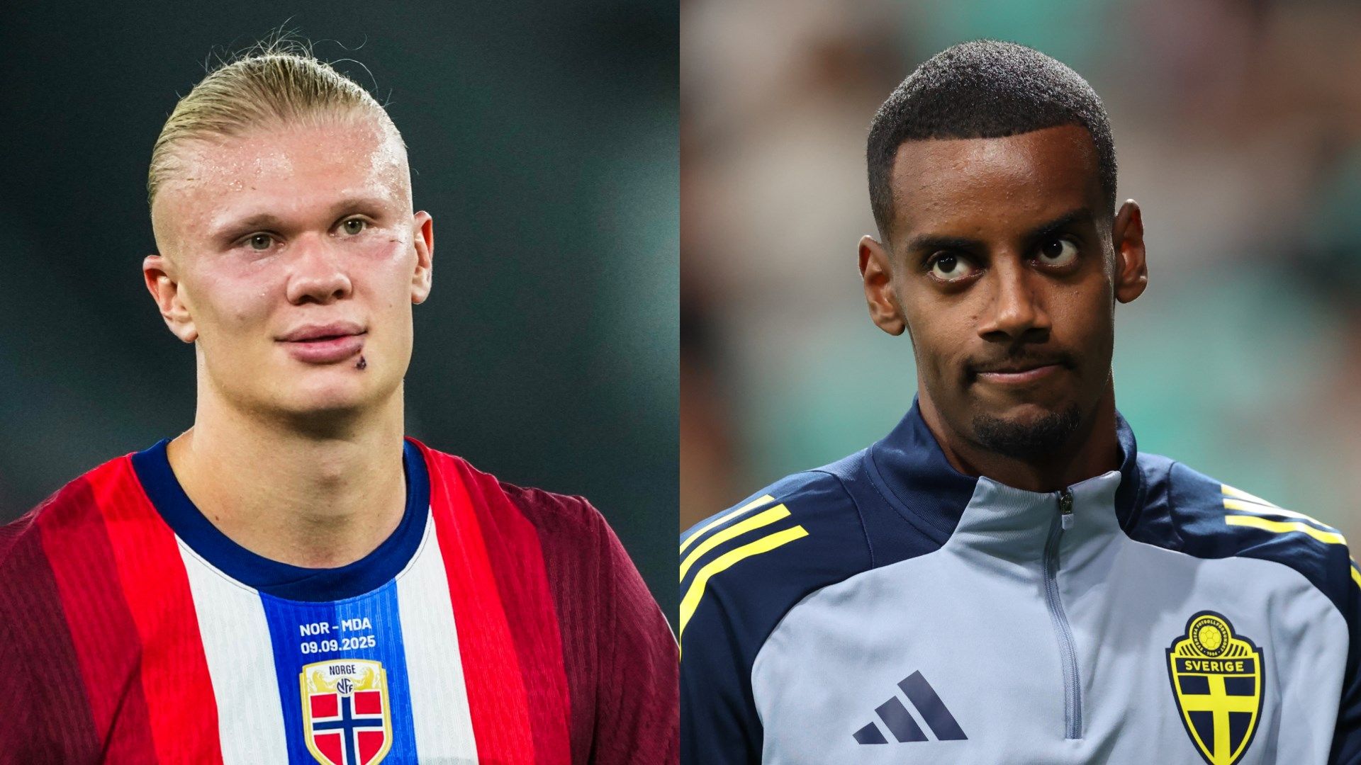 Pep Guardiola claims Erling Haaland is better than Alexander Isak as he insists he wouldn't swap Man City's goal-machine 'for anyone'