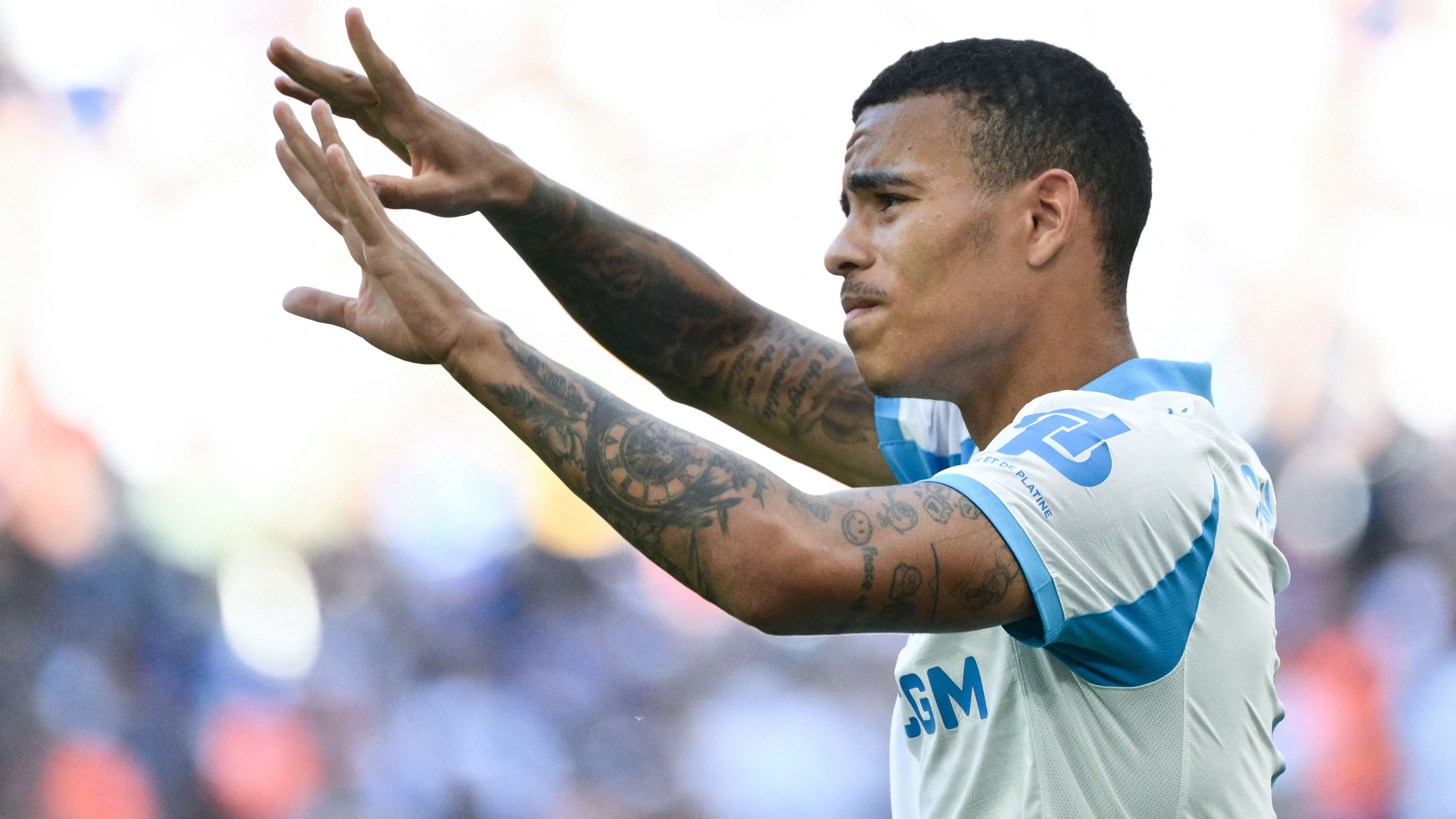 Mason Greenwood continues strong start to new season with goal & assist as rampant Marseille punish 10-man Lorient
