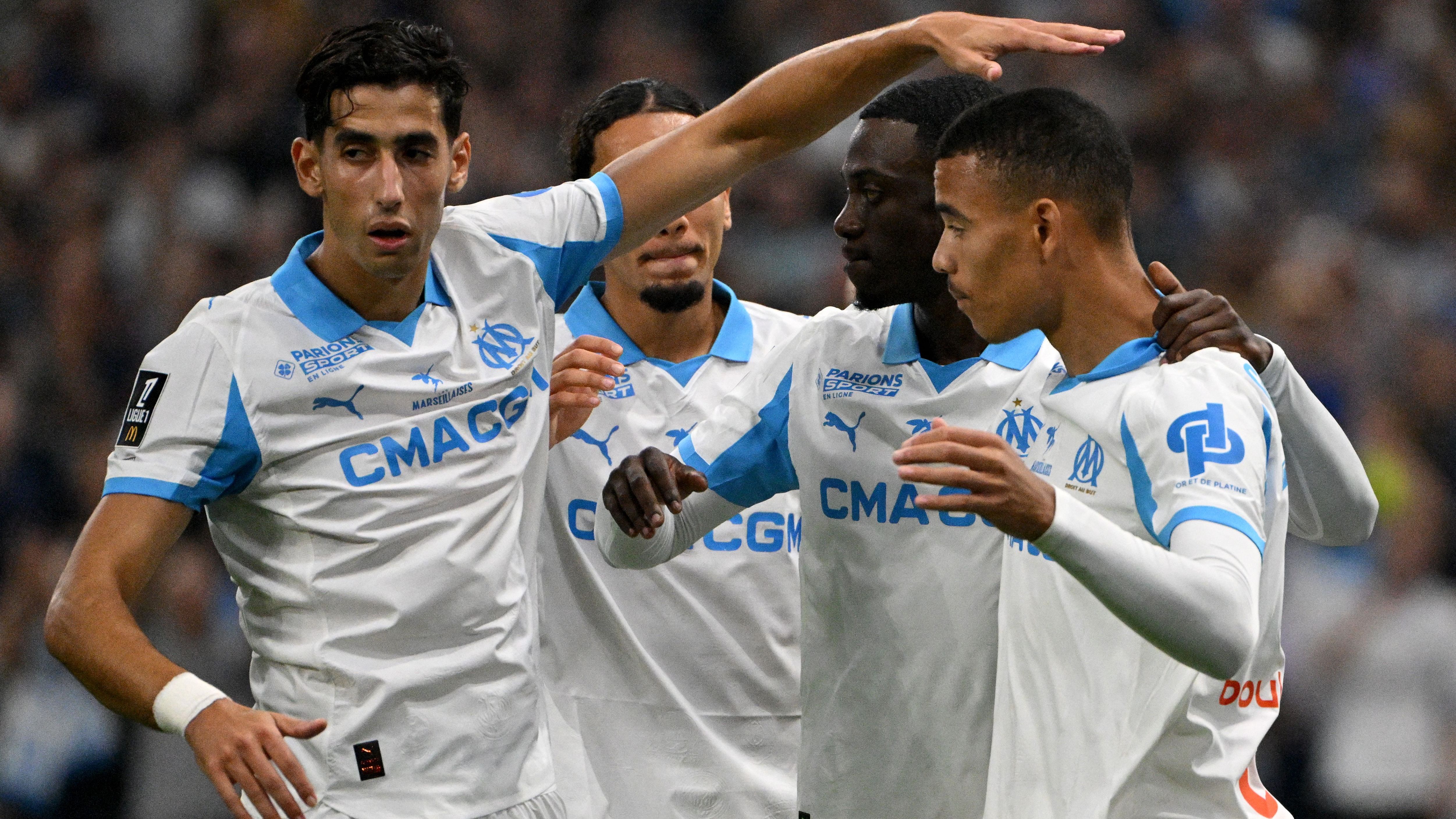 Mason Greenwood continues strong start to new season with goal & assist as rampant Marseille punish 10-man Lorient