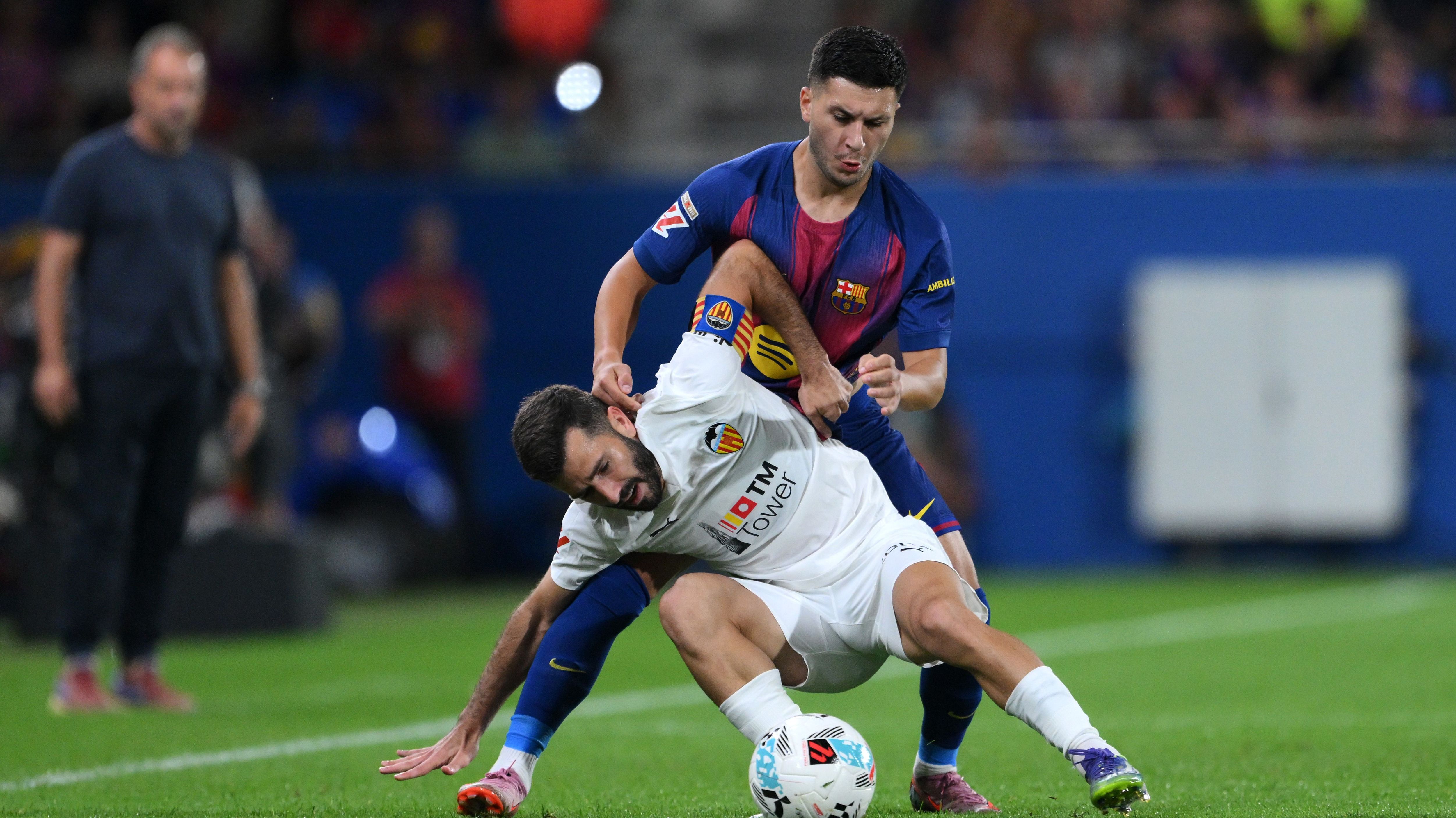 Roony Bardghji praised for 'perfect mentality' as Hansi Flick punishes Raphinha by picking Swedish winger in Valencia clash