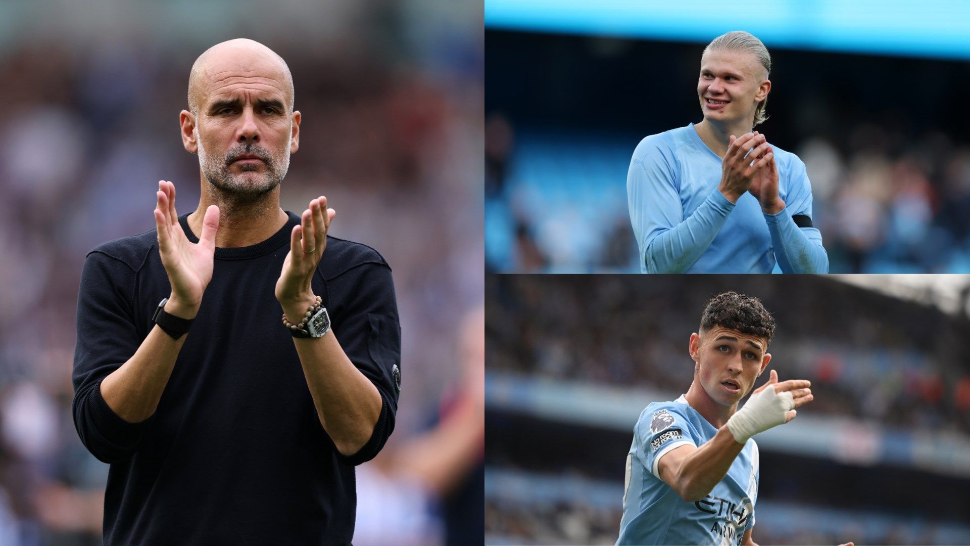 Pep Guardiola Hails Erling Haaland's Derby Brace as Surpassing Treble Season Glory, While Commending Phil Foden as the Heart of the Club