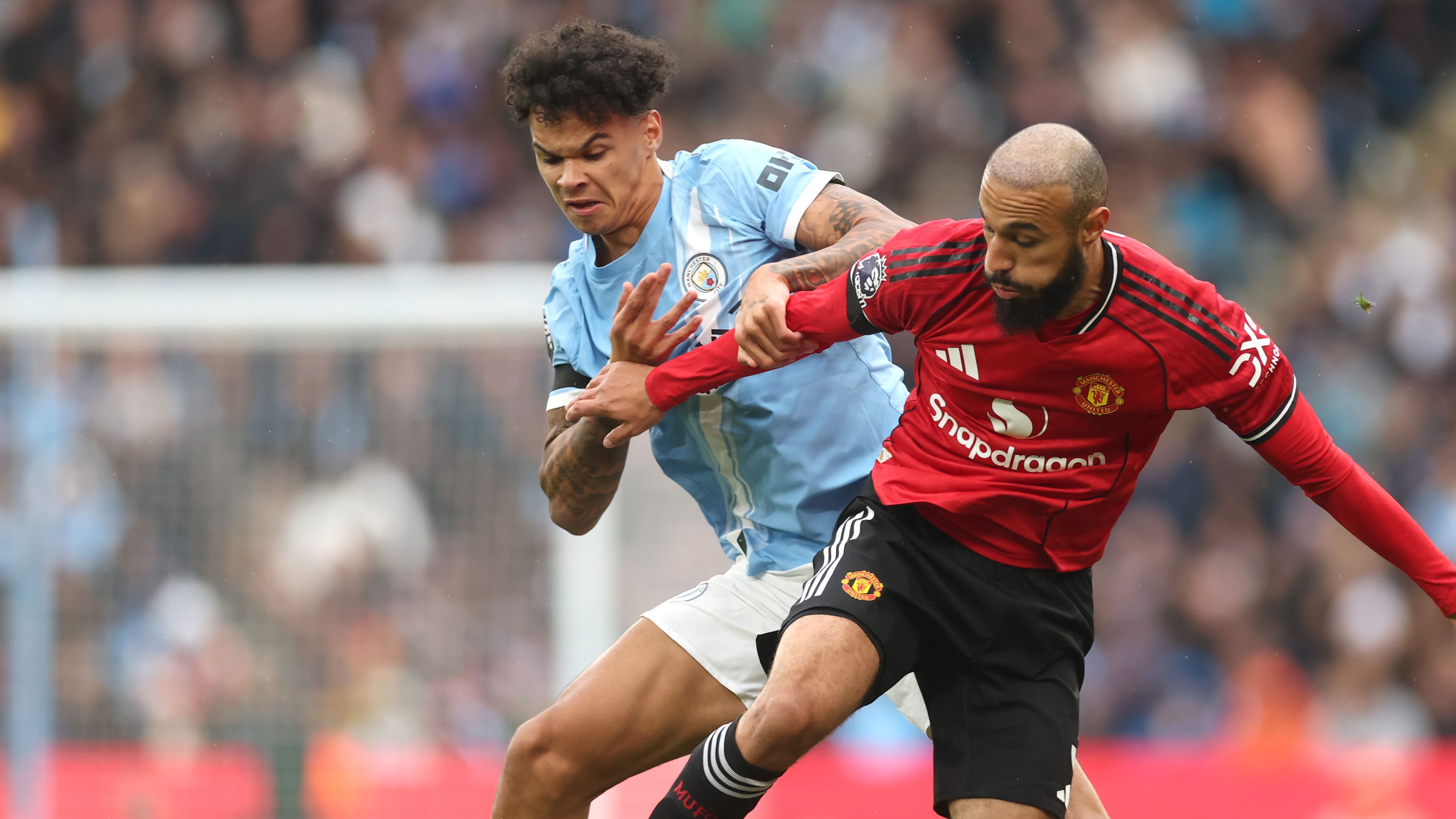 Man City player ratings vs Man Utd: Erling Haaland dominates on derby day as Phil Foden, Jeremy Doku and Gigi Donnarumma all impress in easy win over rivals