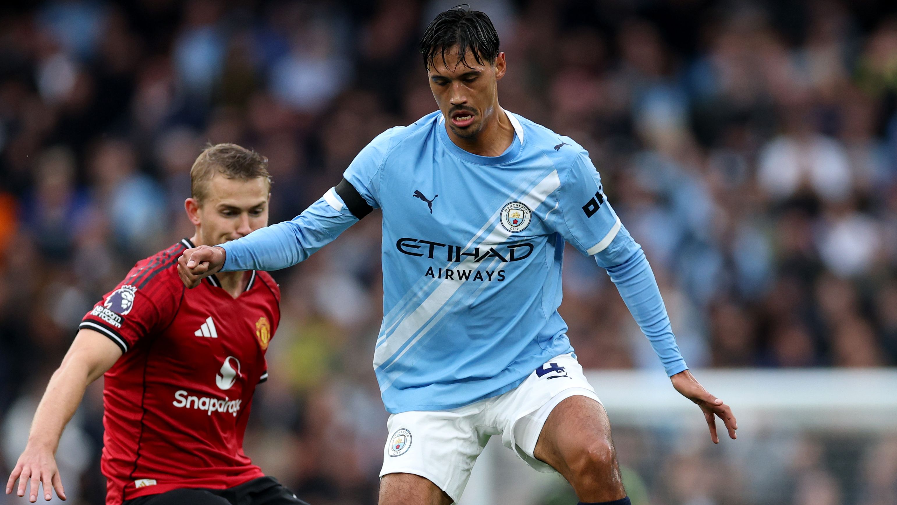 Man City player ratings vs Man Utd: Erling Haaland dominates on derby day as Phil Foden, Jeremy Doku and Gigi Donnarumma all impress in easy win over rivals