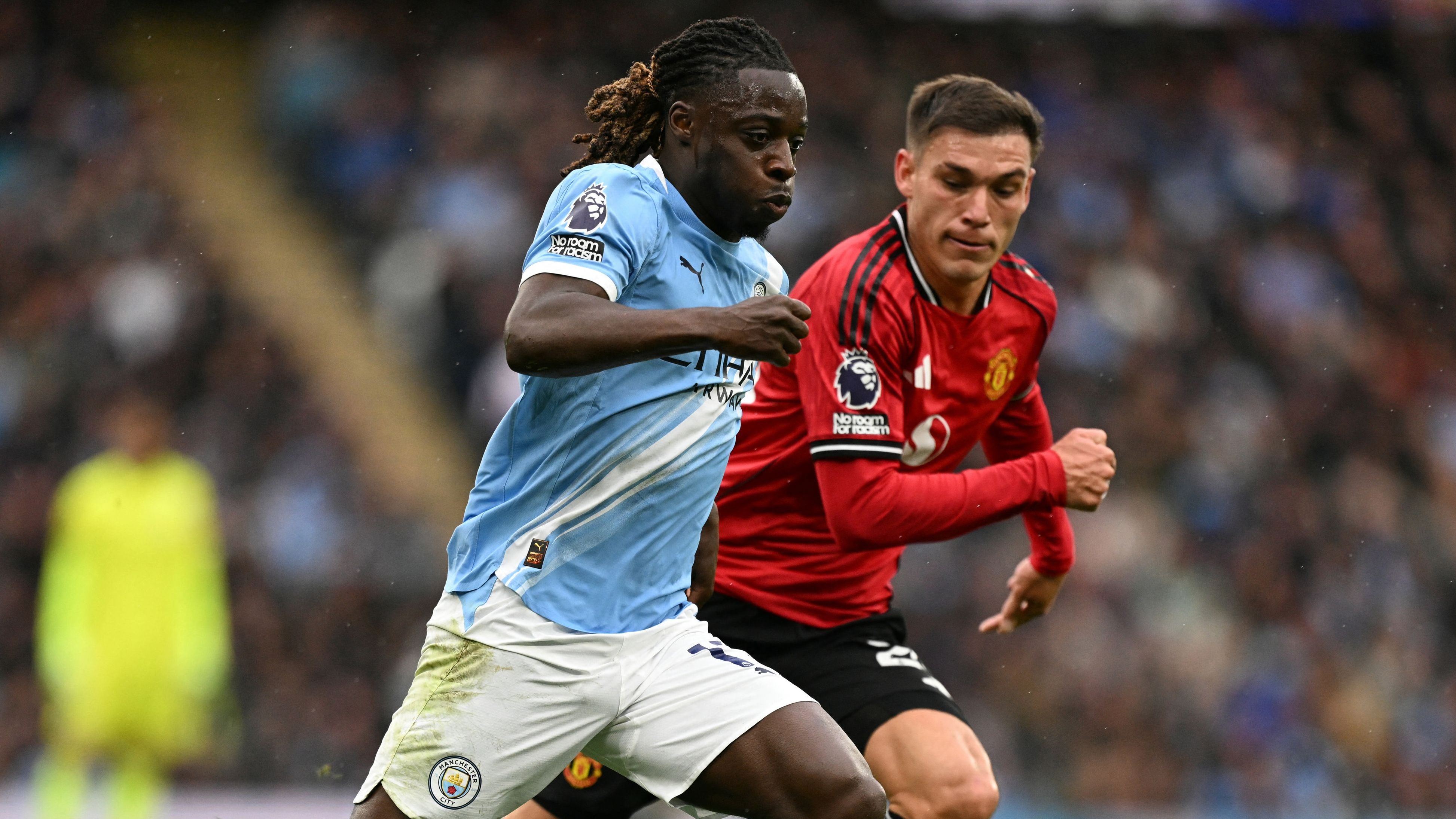 Man City player ratings vs Man Utd: Erling Haaland dominates on derby day as Phil Foden, Jeremy Doku and Gigi Donnarumma all impress in easy win over rivals