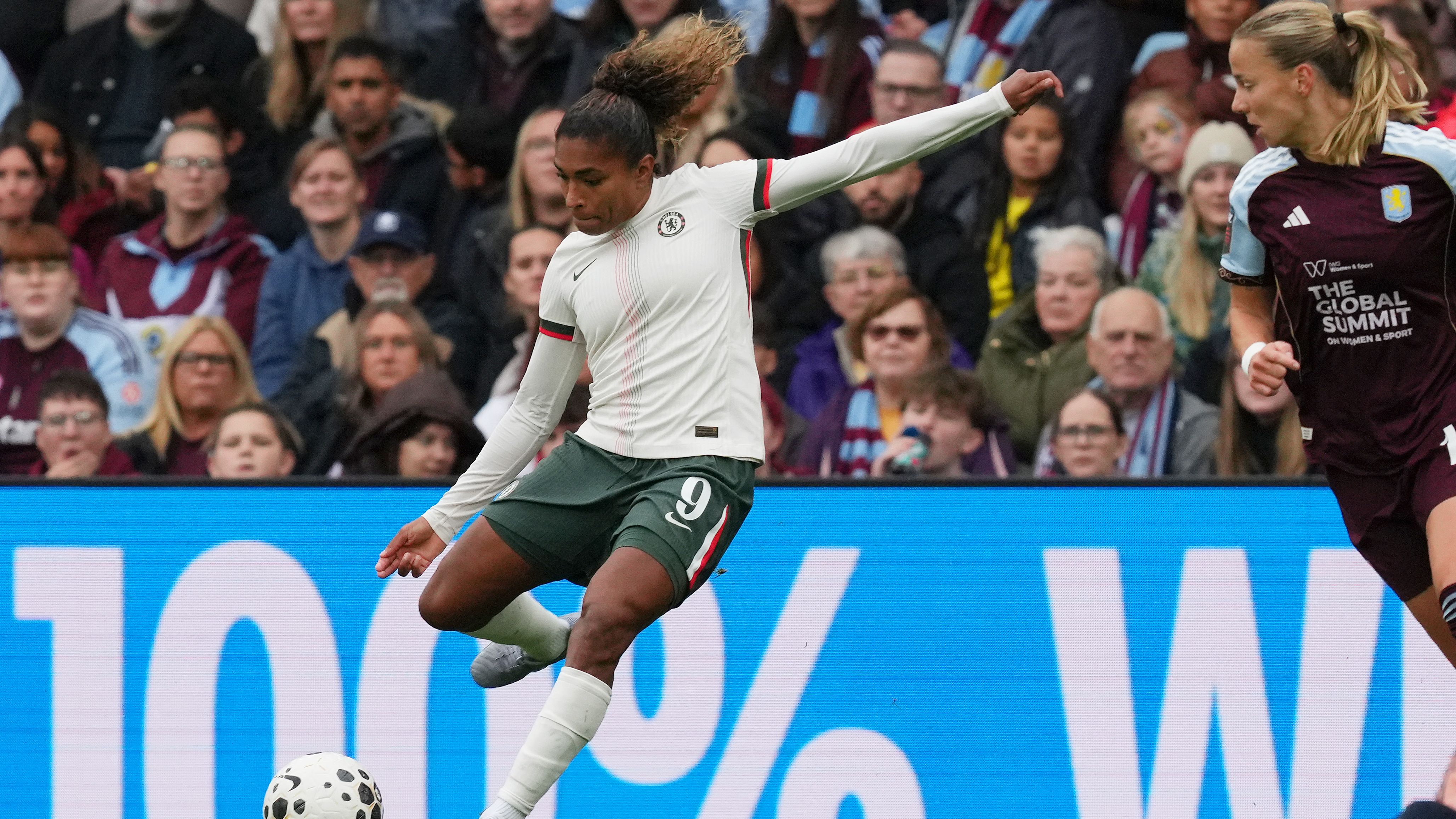 Chelsea women's player ratings vs Aston Villa: Hannah Hampton is at again! England goalkeeper's heroics help keep Blues perfect in WSL as Sam Kerr makes goal-scoring return and USWNT star Alyssa Thompson enjoys strong debut